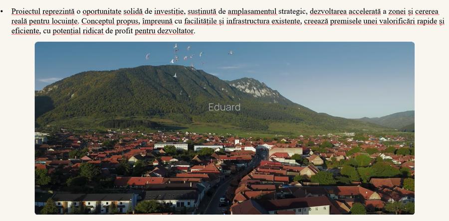 Teren 12 000 mp cu PUZ - 6 Blocuri - P+5E - 104 apartamente -  Brasov - 16