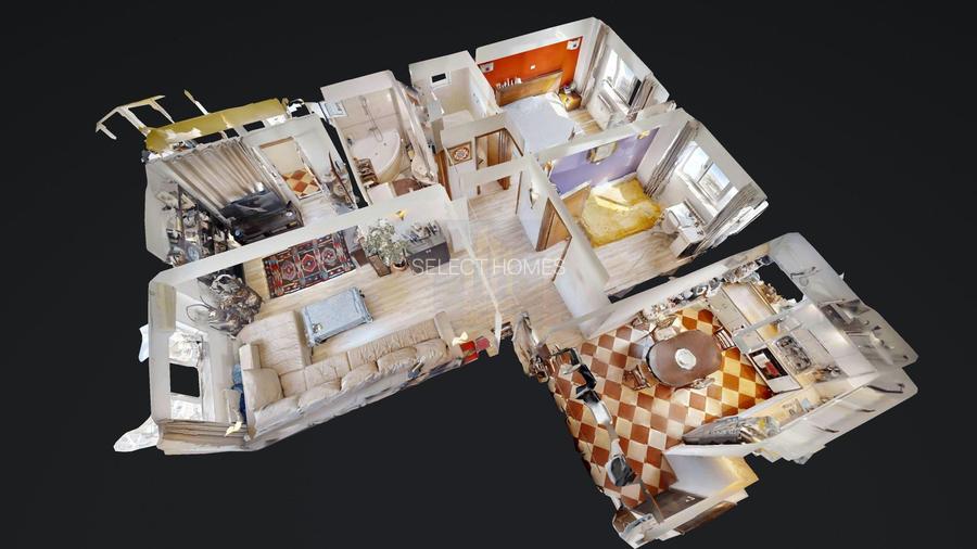 Apartament 3 camere de vanzare *Timpuri Noi - Tineretului* Tur virtual - 37