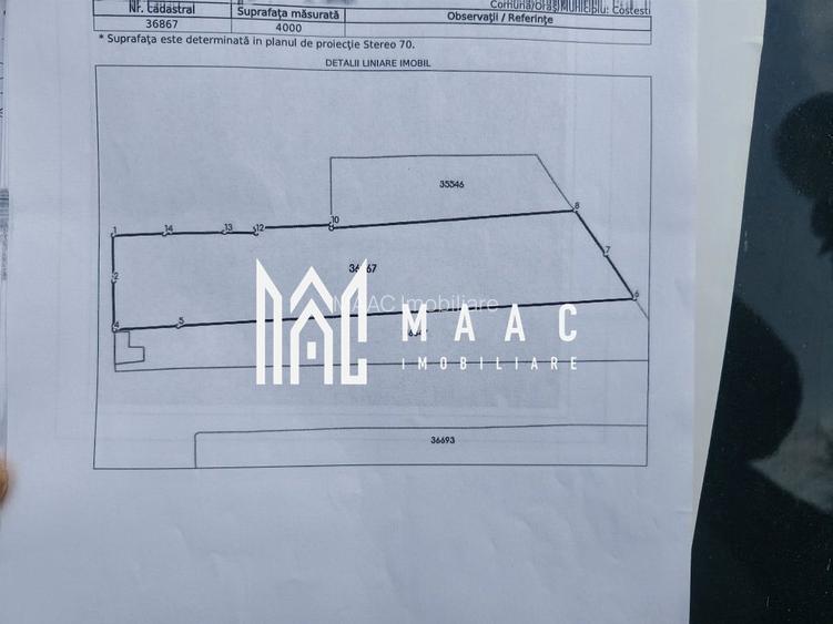 Teren de vânzare – 4.000 mp | Costești, Județul Vâlcea - 6