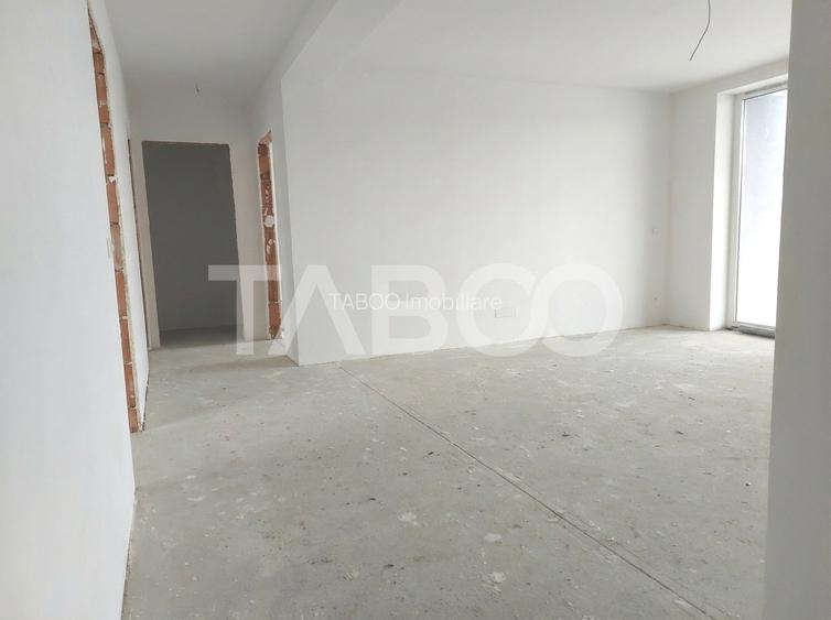 Apartament 91 mp 3 dormitoare 2 bai terasa loc parcare etaj 2 Cisnadie - 5
