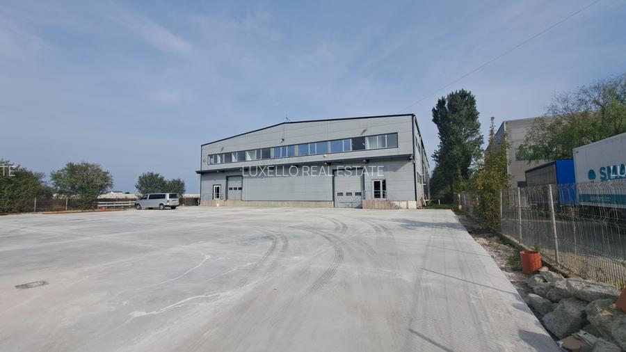 HALA DEPOZITARE CU ETAJ PARTIAL PENTRU BIROURI AMPLASAMENT: OTOPENI - 55