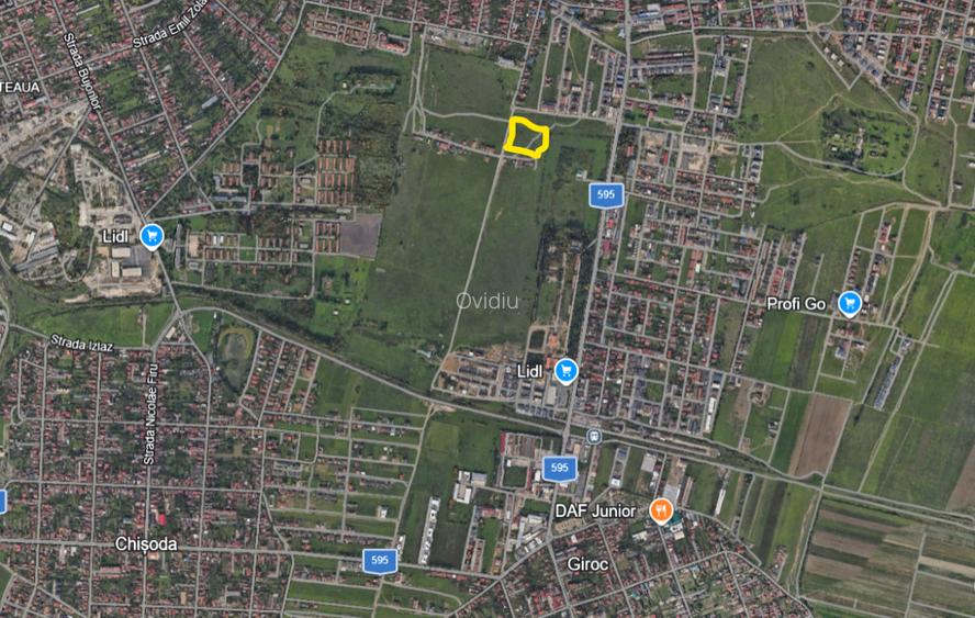 Proprietar – Vând parcele PUZ finalizat locuințe colective, zona Giroc-Timisoara - 5