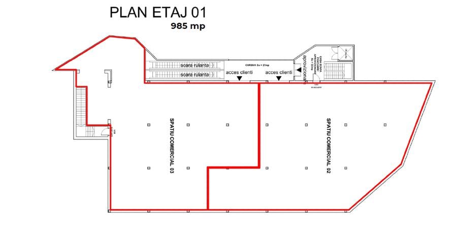 Inchiriez cladire comerciala,supermarket,clinica medicala,open space.....etc - 4