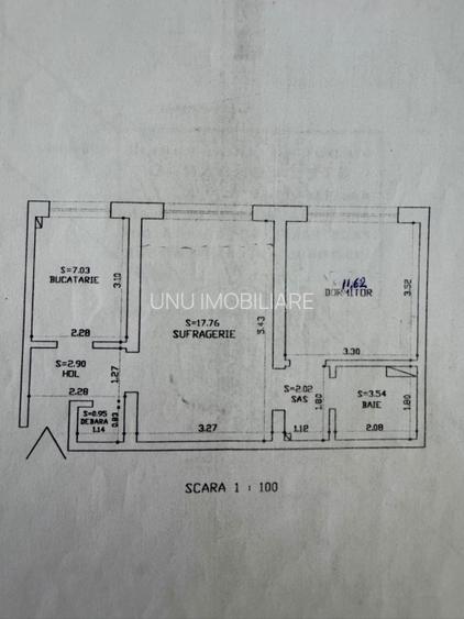 PODU ROS - CANTEMIR - 2 CAMERE SEMIDECOMANDAT DE 52MP - CENTRALA TERMICA PROPRIE - 8