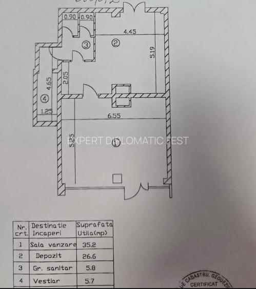 Oltenitei - Metrou Brancoveanu METROU  - suprafata  65 mp - pret 1.600 euro - 7