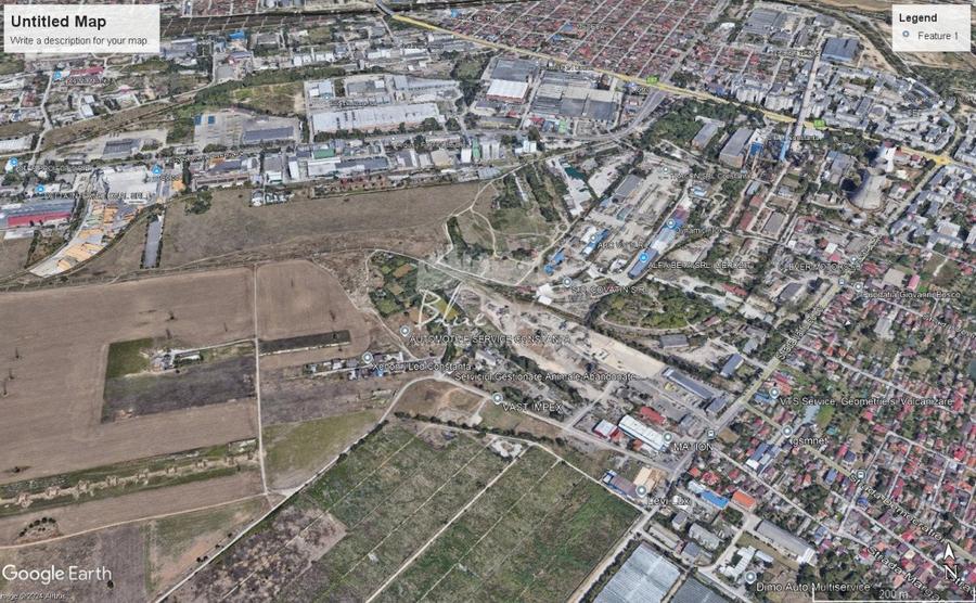 Zona Industriala loturi teren intre 1100-3500 mp ideale pentru construire hale
