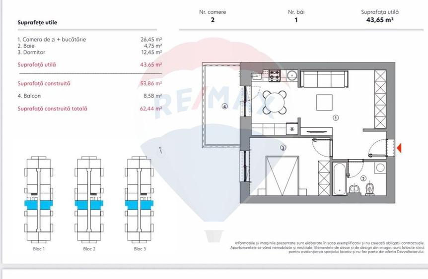 Vanzare apartamente 2 camere Bulevardul Theodor Pallady