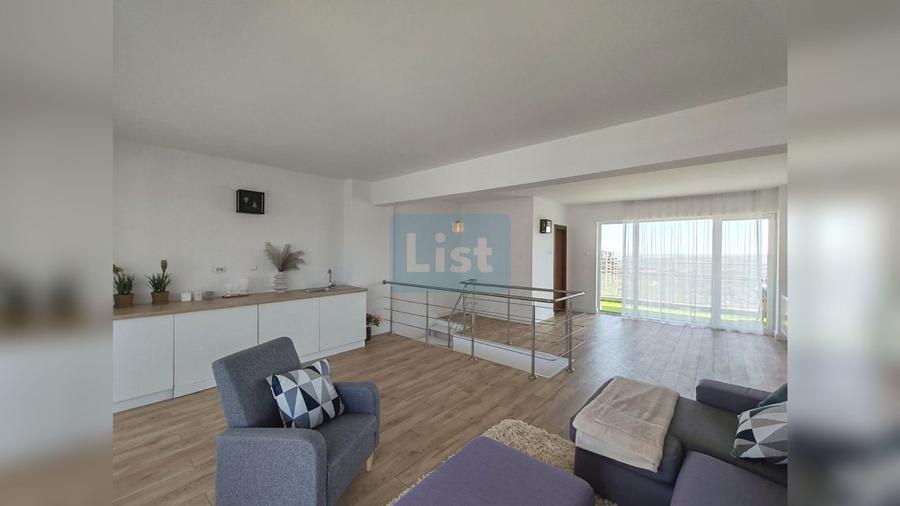 Penthouse pe 2 niveluri cu terase, parcare in Buna Ziua! comision 0%┃
