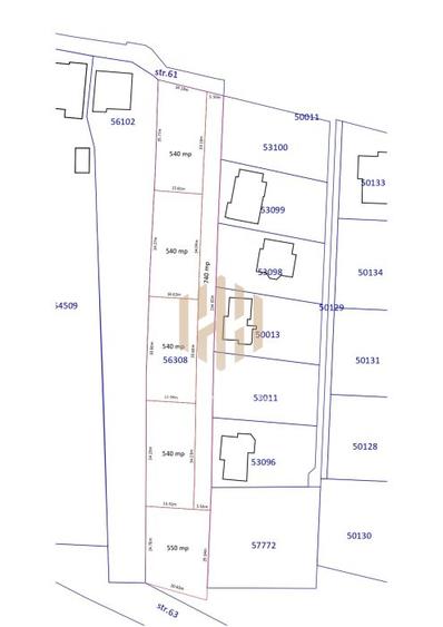 Teren intravilan Tăuții Măgherăuș , 540 mp sau 1090 mp ,ideal pentru casă