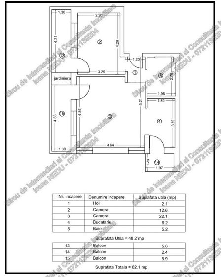 🙋Tomis PLUS🔸2 Camere 64,90m² Incalzire in Pardoseala Loc de PARCARE