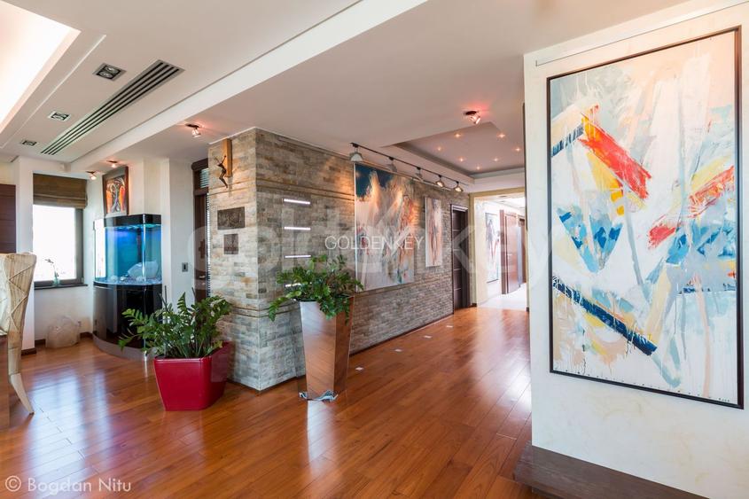 Penthouse unic cu 7 camere,4 bai | vedere panoramica catre parc - 6