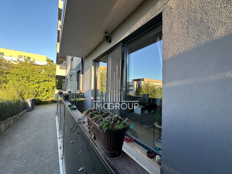Birou/apartament  2 camere cu grădină proprie 60 mp | 56 mp utili | Europa