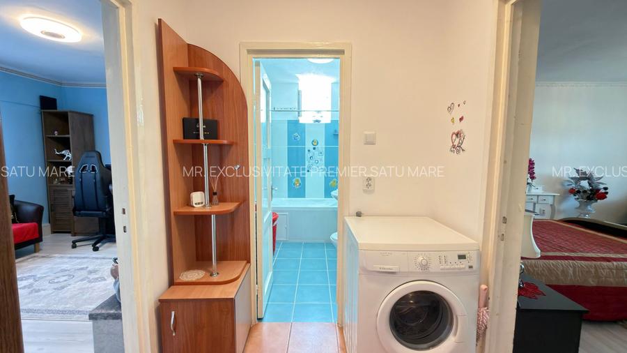 Apartament 2 camere MV2 Etaj IV, Str. Decebal – Carei - Zona Kaufland