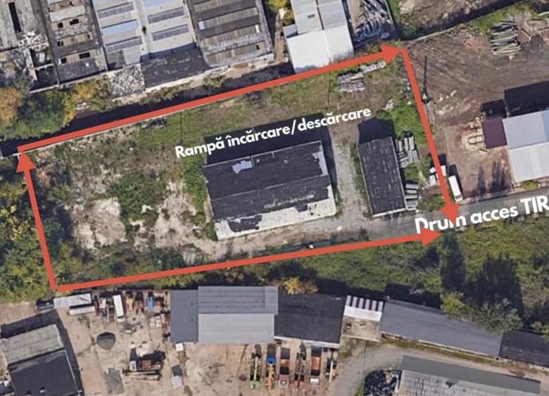 Hală industrială + teren 2.716 mp de vânzare în Baia Mare | Zonă industrială |