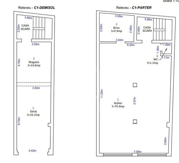 Spațiu de inchiriat– zonă centrală, lângă Parcul Sub Arini