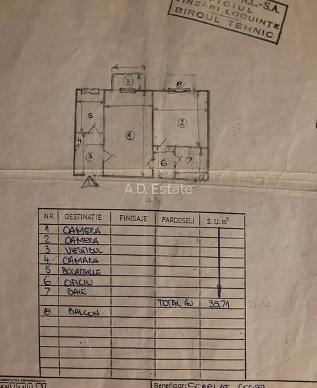 2 Camere Dristor - Vitan 15 Minute Metrou Dristor Bloc Reabilitat - 10