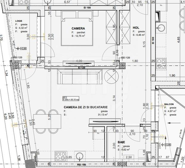 Apartament 2 camere, imobil nou, finisat, zona NTT Data - 4