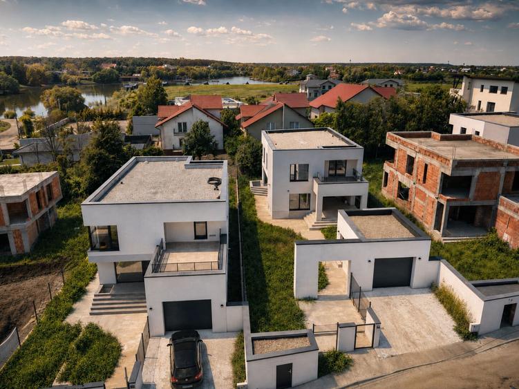 Acasă lângă lac | Vilă spațioasă în Corbeanca | intimitate și confort