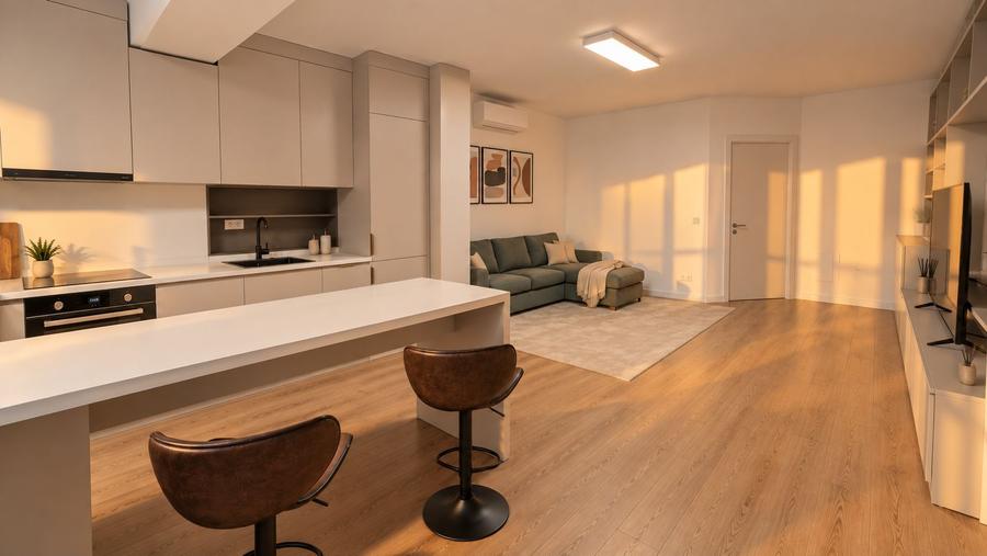 Apartament 2 camere lux decomadat Pipera Plaza