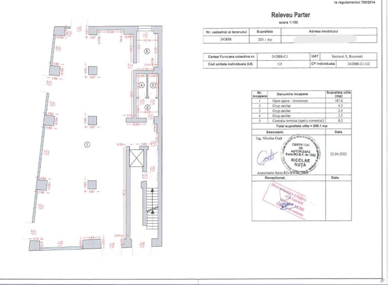 Vitan- Mall Auchan- suprafata 428 mp - pret 795 .000 euro+- chirias pe 5 ani