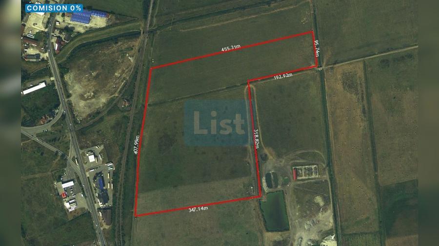 TEREN INTRAVILAN INDUSTRIAL DE VÂNZARE – DEJ | 140.000 MP | 28 €/MP
