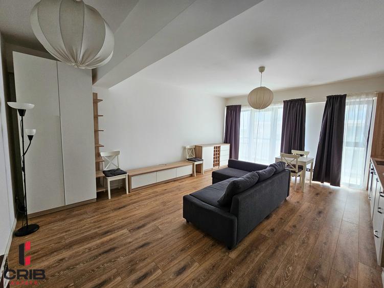 Sisesti 2 camere complet mobilat | Parcare subterană Metrou 4'