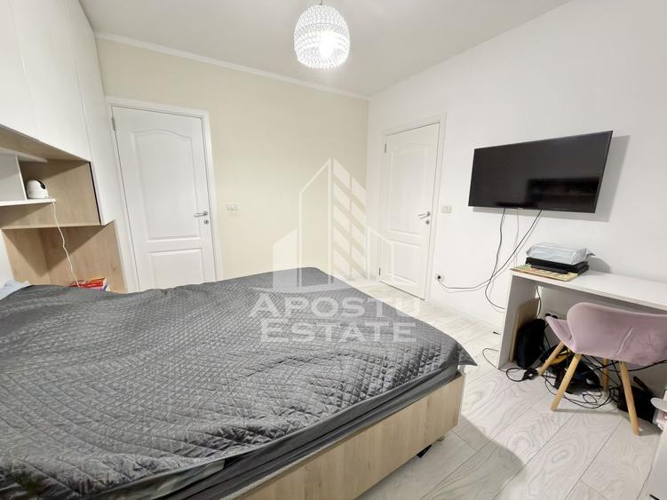 Apartament cu 3 camere mobilat si utilat la etaj intermediar in Giroc.