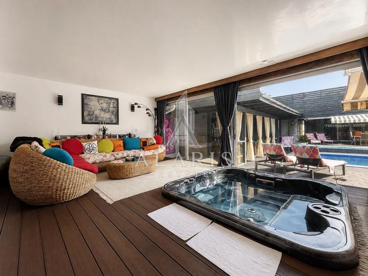 Casa individuala 7 camere, piscina, in Aradului
