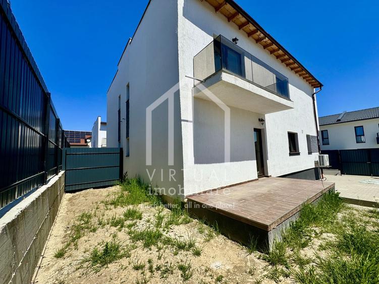 Casa cu 4 camere, 120mp utili, 2 locuri de parcare, Cisnadie