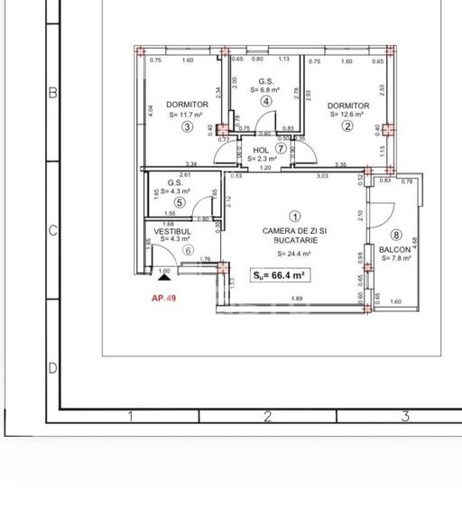 Apartament cu 3 camere de vanzare, Finisaje Premium,Torontalului