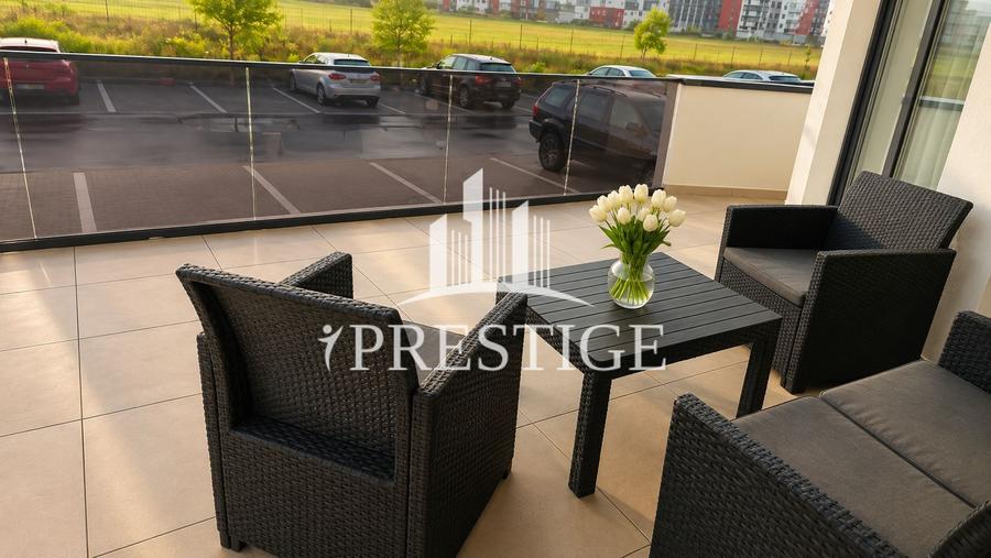 APARTAMENT 2 CAMERE ÎN ANSAMBLUL EVOLUTION, TERASĂ, LOC DE PARCARE