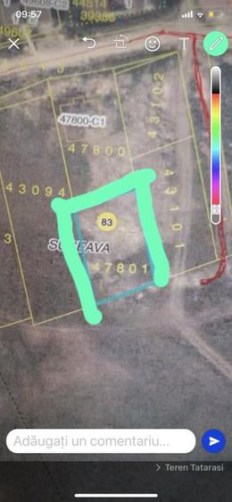 Teren casa, duplexuri , apartamente langa blocurile Ucasy