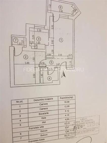 Apartament 2 camere de vanzare Copou - 8