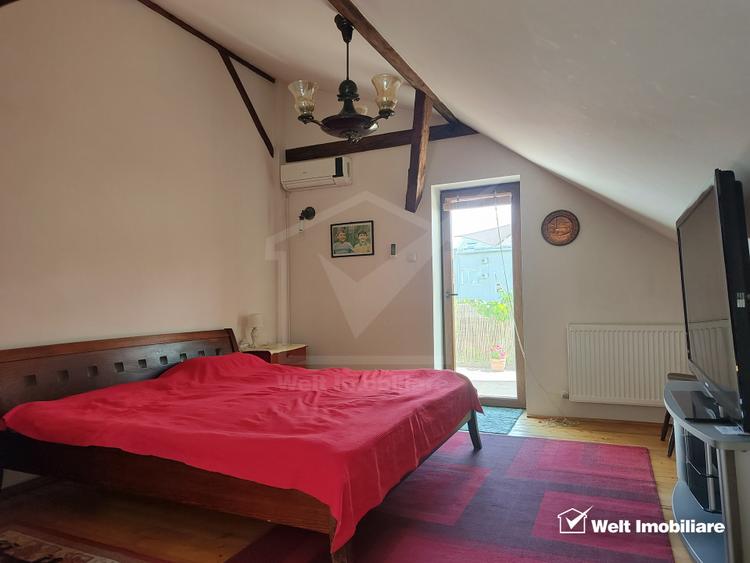 Casa calcan, cart Gheorgheni, 5 camere, 2 bai, garaj, anexe, curte