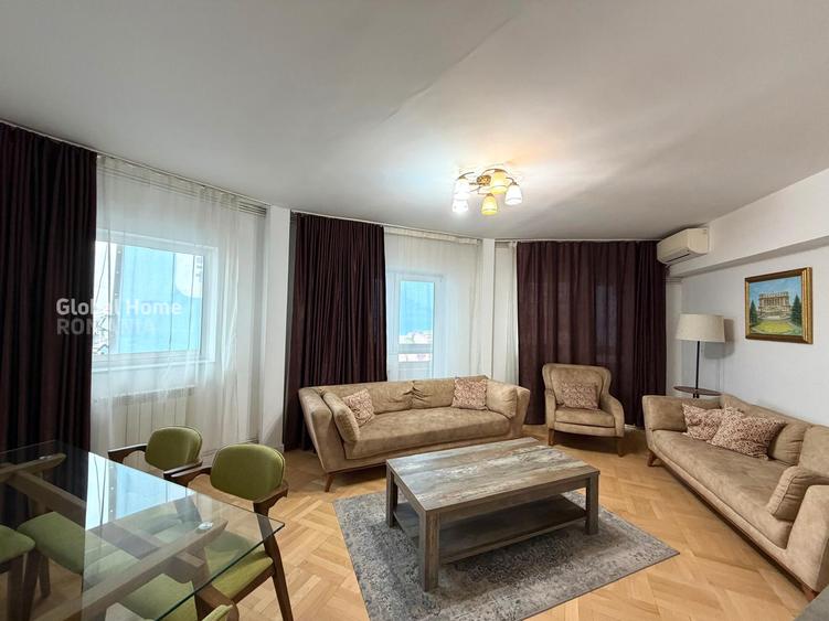 Piața Romană | Apartament 3 Camere | 3 Balcoane | 3 Băi | Centrala Proprie