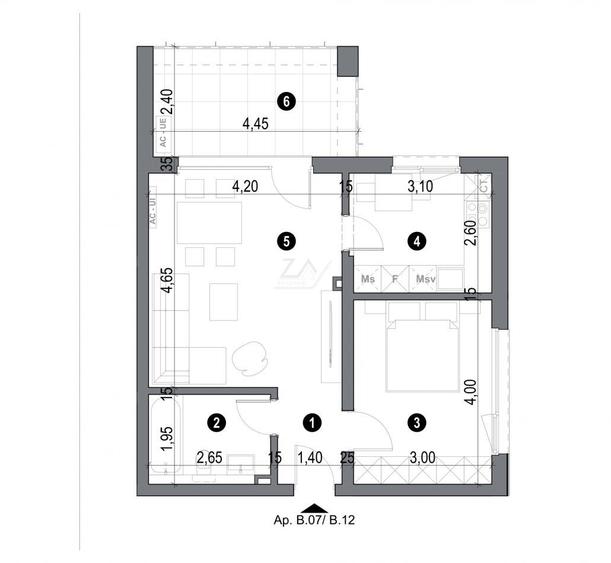 COMISION 0! Etaj 1. Lift. Finisaje superioare. Loc de parcare.