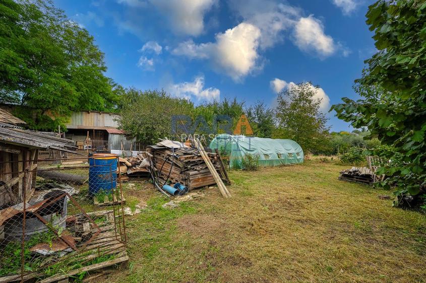 Casă interbelică + 3.060 mp intravilan, Trifești, 7,9 km de Roman