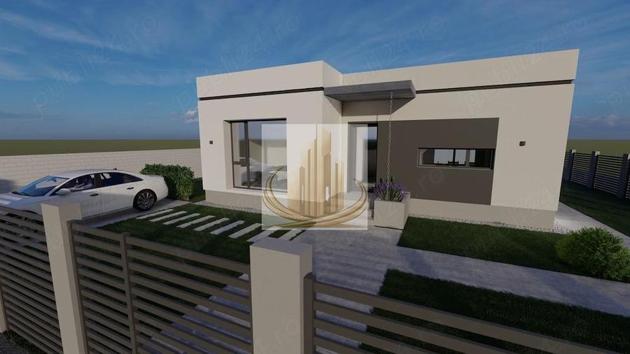 Casă individuala Sânmihaiu Român | 3 Camere | Teren 536 mp