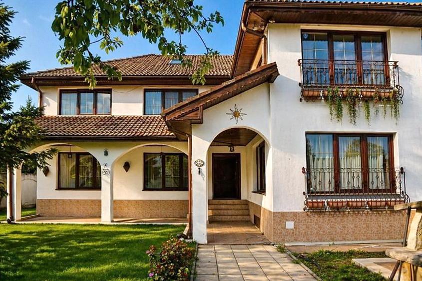 Casa individuala cu teren 500 mp Pipera, dormitoare la parter, gradina superba