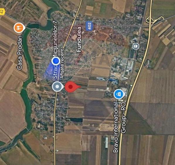 De vanzare teren, intravilan 4000 mp, deschidere 150 m, Fundulea
