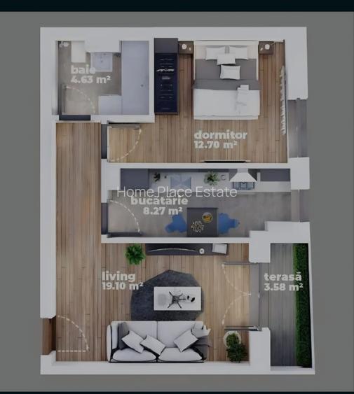 Titan Liviu Rebreanu Sun Bloc 2026 de la Proprietar TVA Inclus 2 Camere Vanzare - 4