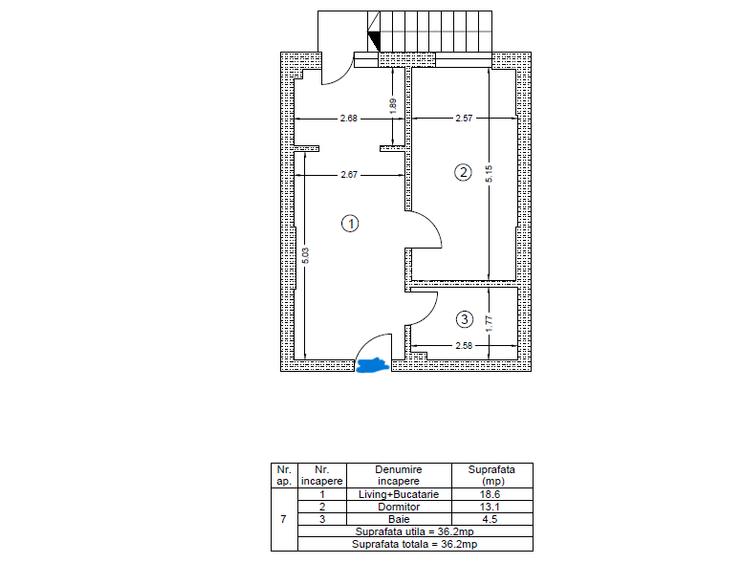 Apartament 2 camere cu 28 mp curte, metrou Dimitrie Leonida - Berceni - 10