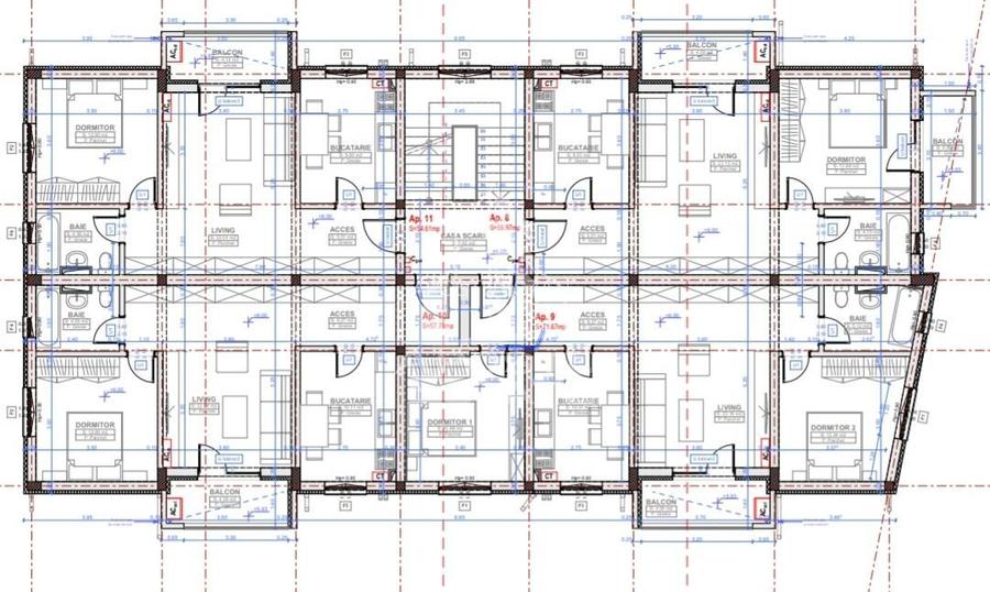 Apartament cu 2 camere, decomandat,  Calea Urseni - 9