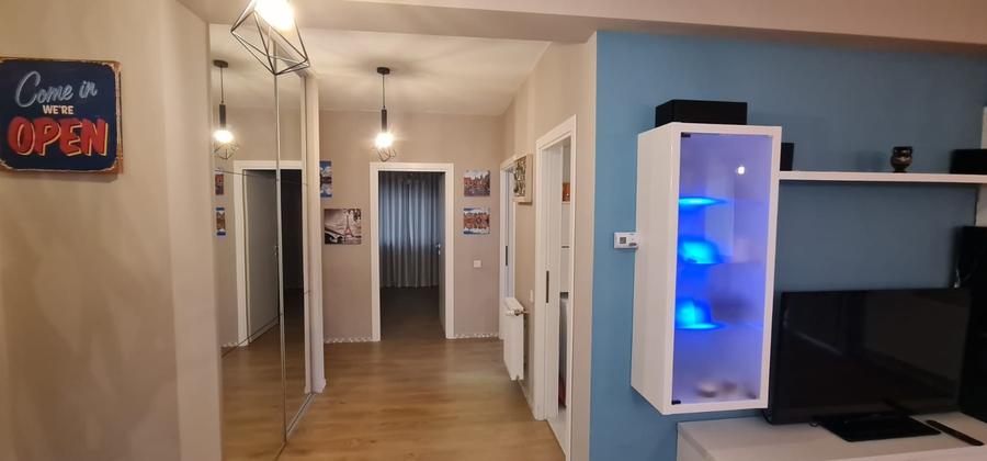 3 camere, de inchiriat, 83 mp, cu parcare subterana, in Buna Ziua
