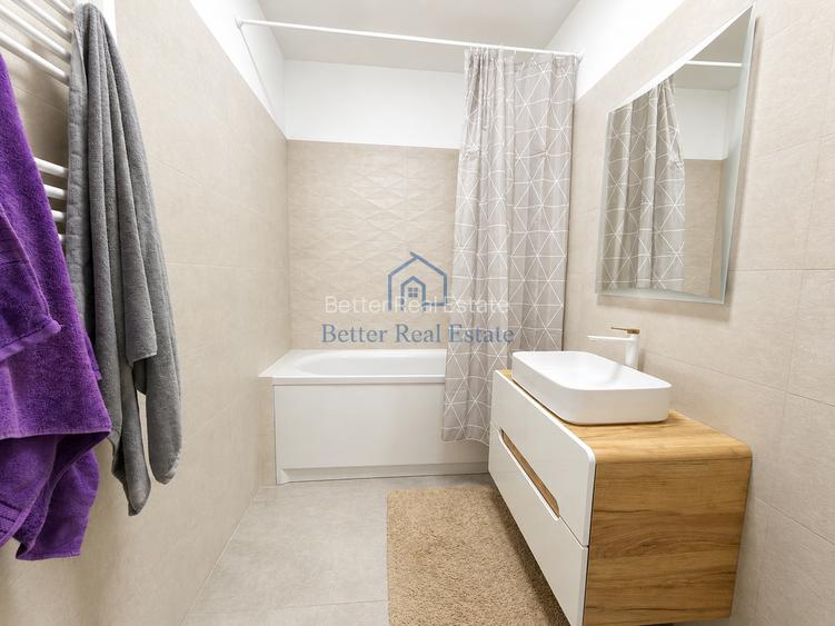 Apartament 3 camere de vânzare, 2 minute metrou | bloc nou | mobilat | Popești - 17