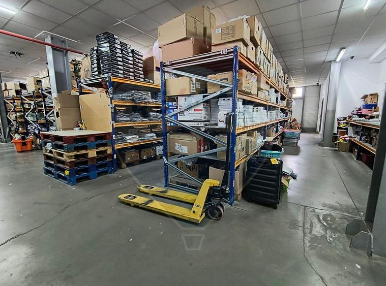 Spațiu industrial, hala, depozit logistic showroom si birouri premium