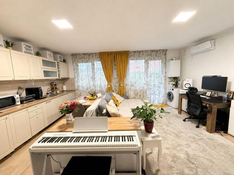 Apartament modern cu 2 camere, 51,4 mp + balcon, parcare inclusă – Str. Fagului.