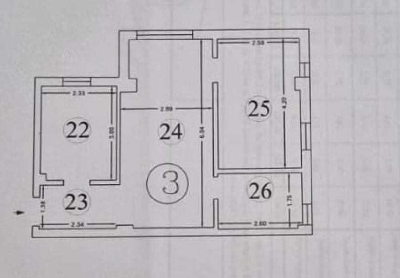 Apartament 2 camere, zona CUG