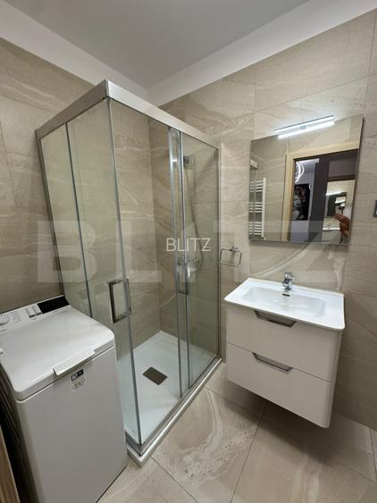 Apartament cu 3 camere, parcare, terasa, mobilat lux, Grand Park Residence - 9