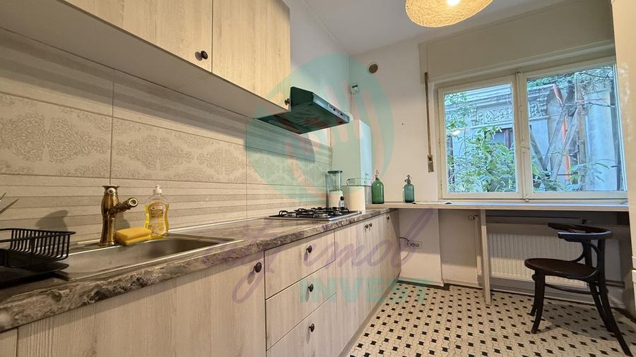 Apartament 3 camere parter, ideal birou – Dorobanți
